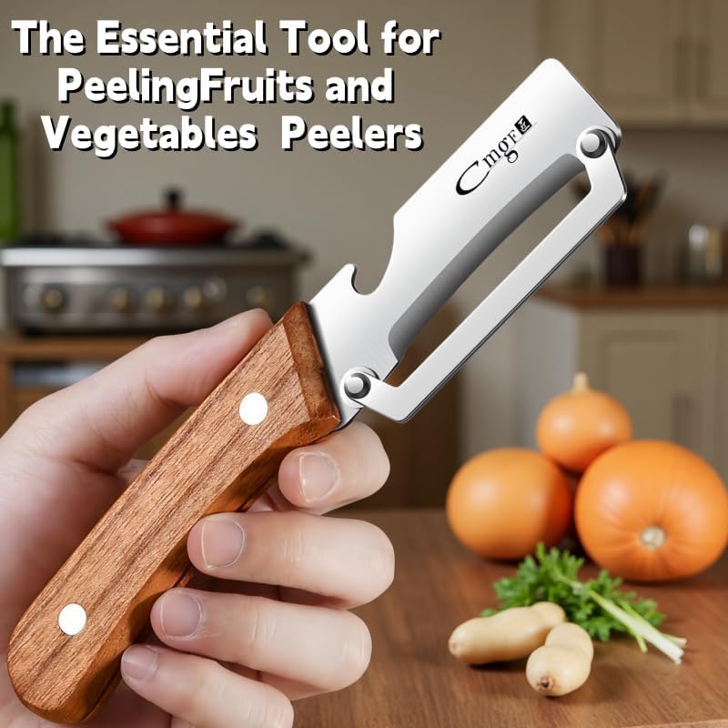 Dorlix™ Premium Stainless Steel Vegetable Peeler Pro