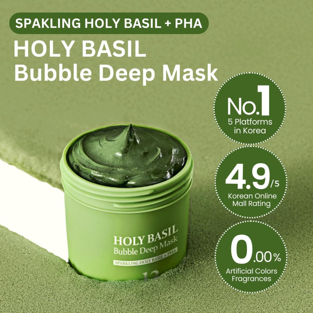 Buylain's Holy Basil Bubble Deep Mask