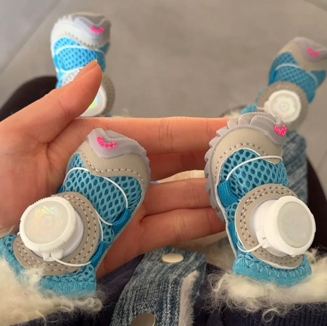 PawPuffers dog puffer boots