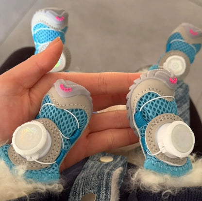 PawPuffers dog puffer boots