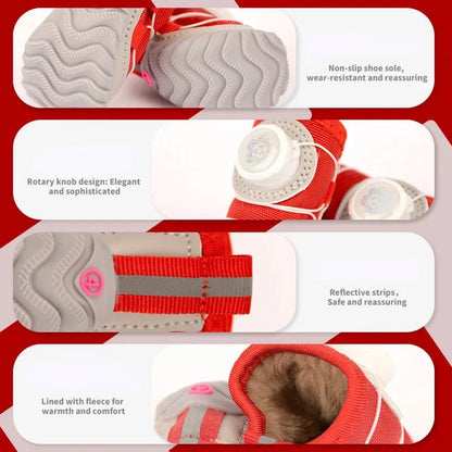 PawPuffers dog puffer boots