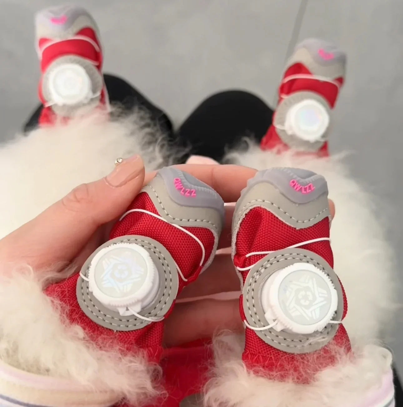 PawPuffers dog puffer boots