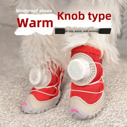 PawPuffers dog puffer boots